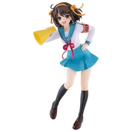 The Melancholy of Haruhi Suzumiya Pop Up Parade PVC figura Haruhi Suzumiya veličina L 22 cm fotografija proizvoda