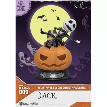 The Nightmare Before Christmas Mini Diorama pozornica PVC Figura Jack 10 cm fotografija proizvoda