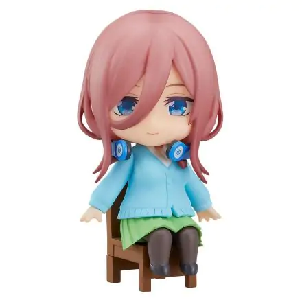 The Quintessential Quintuplets Movie Nendoroid Swacchao! Figura Miku Nakano 9 cm fotografija proizvoda