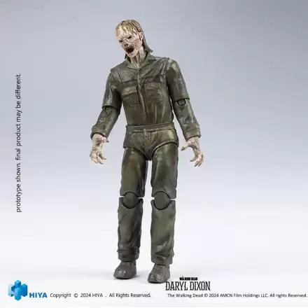 The Walking Dead Exquisite Mini akcijska figura 1/18 Daryl Dixon Dark Eyes Walker 11 cm termékfotója