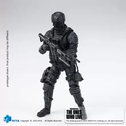The Walking Dead: The Ones Who Lived Izuzetna Mini Akcijska Figura 1/18 CRM Vojnik 10 cm fotografija proizvoda