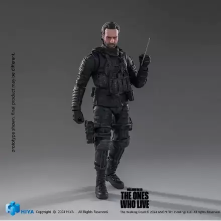 The Walking Dead: The Ones Who Lived Exquisite Mini akcijska figura 1/18 Daryl Dixon Dark Eyes Walker 11 cm termékfotója