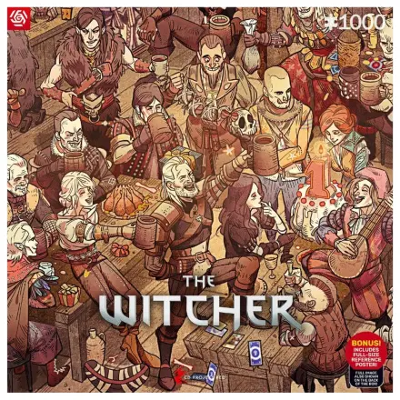 The Witcher Puzzle rođendanski (1000 komada) fotografija proizvoda