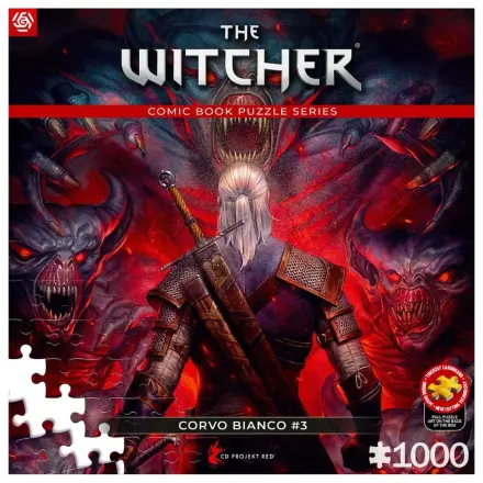 The Witcher Puzzle Corvo Bianco (1000 dijelova) fotografija proizvoda