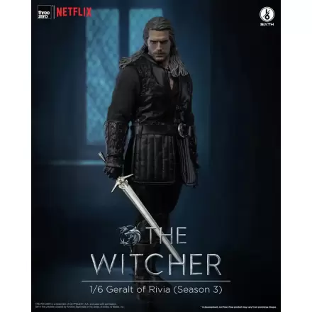 The Witcher Season 3 Action Figure 1/6 Geralt of Rivia 31 cm Figura termékfotója