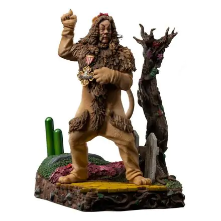 The Wizard of Oz Deluxe Art Scale Kip 1/10 Cowardly Lion 20 cm termékfotója