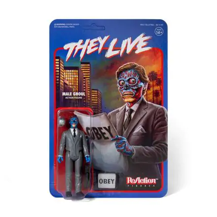 They Live ReAction akcijska figura muški ghoul 10 cm fotografija proizvoda