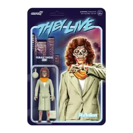 They Live ReAction akcijska figura val 02 ženski ghoula (svijetli u mraku) 10 cm termékfotója