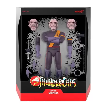 Thundercats Ultimates akcijska figura Captain Shiner Wave 8 18 cm fotografija proizvoda