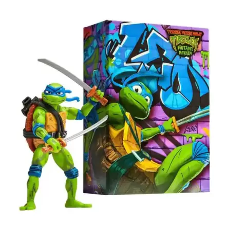Teenage Mutant Ninja Turtles: Mutant Mayhem Akcijska figura Comic Con Leonardo 18 cm fotografija proizvoda