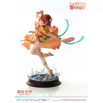 To Aru Kagaku no Railgun Prisma Wing PVC Kip 1/7 Misaka Mikoto 22 cm termékfotója