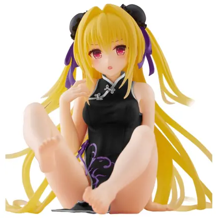 To Love-Ru Darkness PVC figura stolna slatka figura Golden Darkness (China Dress Ver.) Obnovljena 13 cm fotografija proizvoda