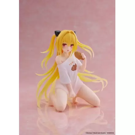 To Love-Ru Darkness PVC figura Stolna slatka figura Golden Darkness Roomwear Ver. 13 cm fotografija proizvoda