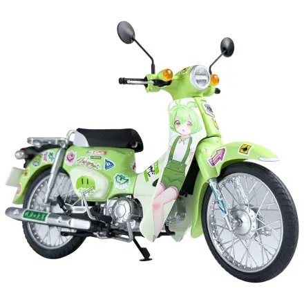 Tohoku Zunko/Zundamon Project komplet plastičnih modela 1/12 Honda Super Cub Zundamon Edition 11 cm fotografija proizvoda