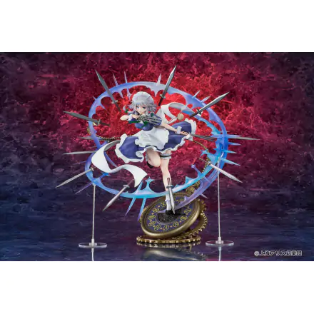 Touhou Project PVC Kip 1/7 Izayoi Sakuya ilustracija TEDDY 32 cm termékfotója