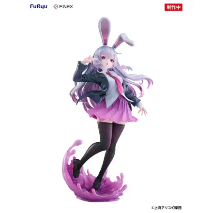 Touhou Project F:NEX PVC figura 1/7 Reisen Udongein Inaba ilustracija Uuzan 28 cm fotografija proizvoda