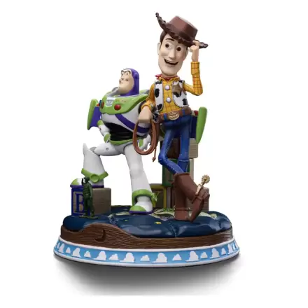 Toy Story Deluxe Art Scale kip 1/10 Buzz & Woody 38 cm termékfotója