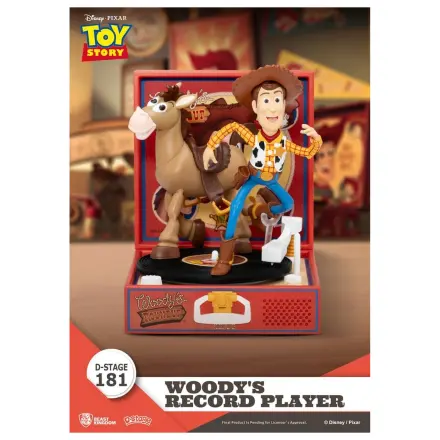 Toy Story Record Player Series PVC figura Woody's Record Player 13 cm fotografija proizvoda
