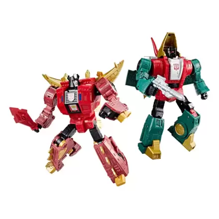 Transformers Age of the Primes Leader Class akcijska figura G2 Universe Dinobots Snarl & Slug 19 cm fotografija proizvoda