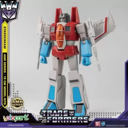 Transformers Generation One AMK Series plastični model komplet Starscream 19 cm fotografija proizvoda