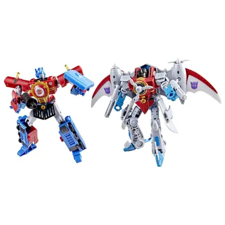 Transformers Timelines Hearts of Steel Comic Edition Akcijske figure Optimus Prime & Starscream 14 cm fotografija proizvoda