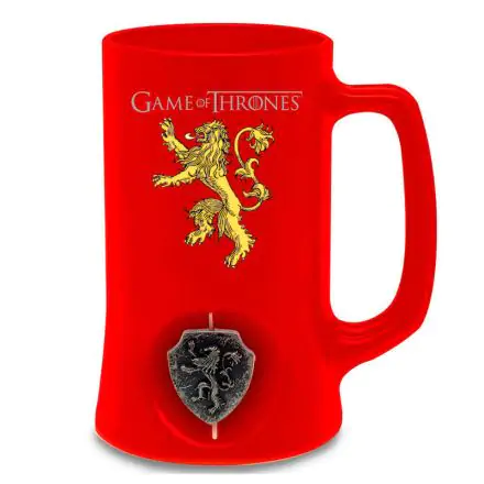 Game of Thrones logo 3D Lannister vrč fotografija proizvoda