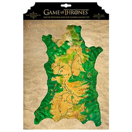 Game of Thrones Westeros magnetska mapa fotografija proizvoda