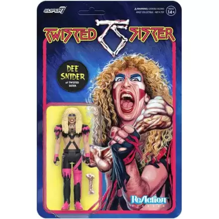Twisted Sister ReAction akcijska figura Dee Snider 10 cm fotografija proizvoda