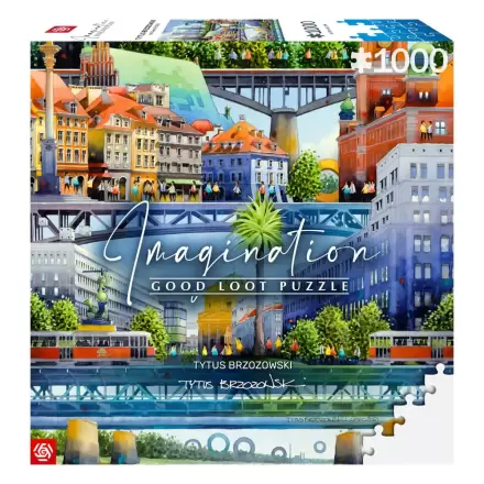 Tytus Brzozowski Imagination Puzzle Varšavski mostovi (1000 dijelova) termékfotója