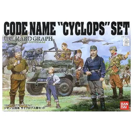 U.C. Tvrdi Grafikon 1/35 Mobile Suit Gundam Kodno Ime Ciklop Komplet fotografija proizvoda