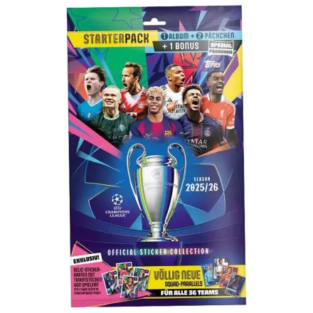 UEFA Champions League 2025/26 Kolekcija naljepnica Početni paket fotografija proizvoda