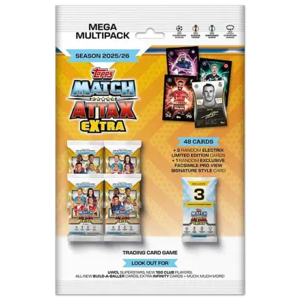 UEFA Champions League Match Attax Extra karte za razmjenu 2025/26 Mega Multipack fotografija proizvoda