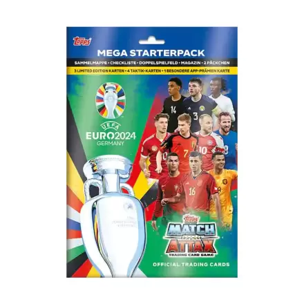 UEFA EURO 2024 Trading Cards Mega Starterpack *German Edition* - Početni paket s kartama za razmjenu fotografija proizvoda