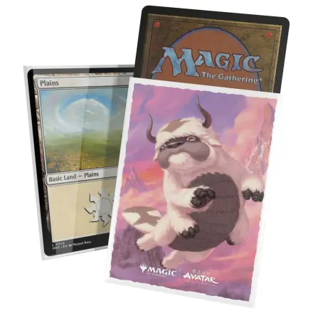 Ultimate Guard Art Sleeves Magic: The Gathering | Avatar: The Last Airbender - Appa, Aangov pratilac zaštitne folije za kartice fotografija proizvoda