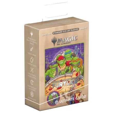 Ultimate Guard Art Sleeves Magic: The Gathering | Teenage Mutant Ninja Turtles - Pizza Box paket omota za karte fotografija proizvoda