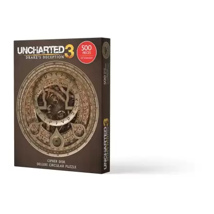 Uncharted slagalica Cipher Disk Circular Deluxe (500 dijelova) fotografija proizvoda