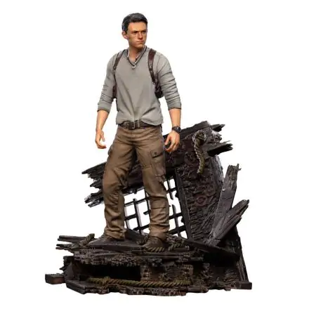 Uncharted Movie Deluxe Art Scale Statua 1/10 Nathan Drake 22 cm fotografija proizvoda