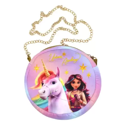 Unicorn Academy Plišana okrugla torba za rame fotografija proizvoda