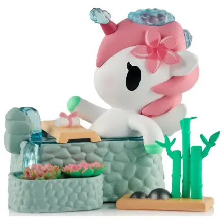 Unicorno Window Box Figura Spa Day Hot Springs Oasis 7 cm fotografija proizvoda