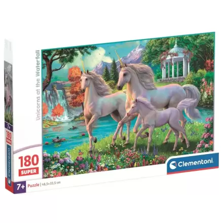 Unicorns at the Waterfall super puzzle 180 komada fotografija proizvoda