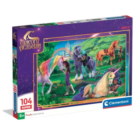 Unicorn Academy Meadow 104-dijelni Super puzzle fotografija proizvoda