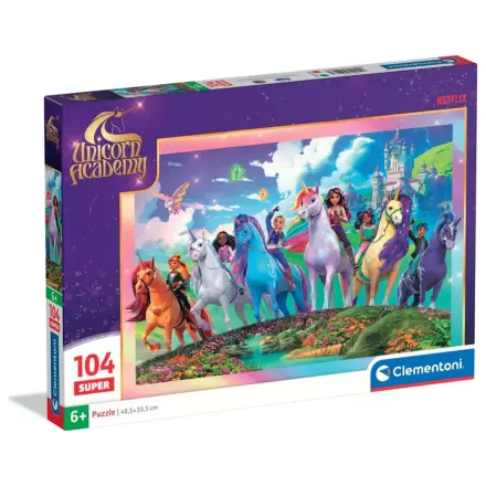 Unicorn Academy Mystic 104-dijelni Super puzzle fotografija proizvoda