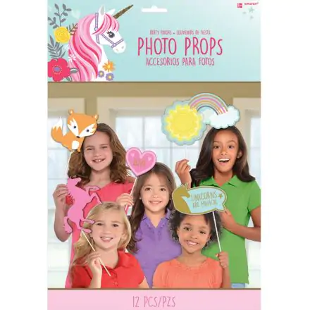 Unicorn rekviziti za foto kabinu set fotografija proizvoda