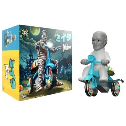 Universal Monsters Super Cycles Vozilo The Mummy (svijetlo sivo s plavim triciklom) fotografija proizvoda