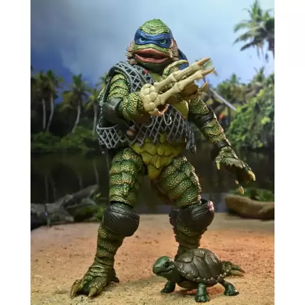 Universal Monsters x Teenage Mutant Ninja Turtles akcijska figura razmjera Leonardo kao stvorenje 18 cm termékfotója