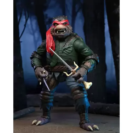 Universal Monsters x Teenage Mutant Ninja Turtles Akcijska Figura Ultimate Raphael as The Wolfman 18 cm termékfotója