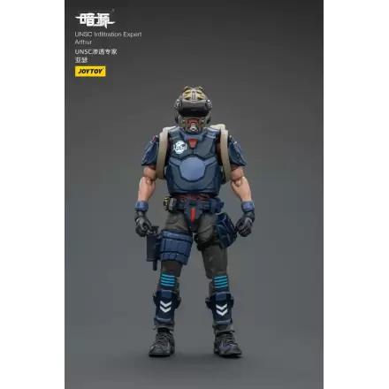 UNSC Dark Source Action Figure Infiltration Expert Arthur 7 cm fotografija proizvoda