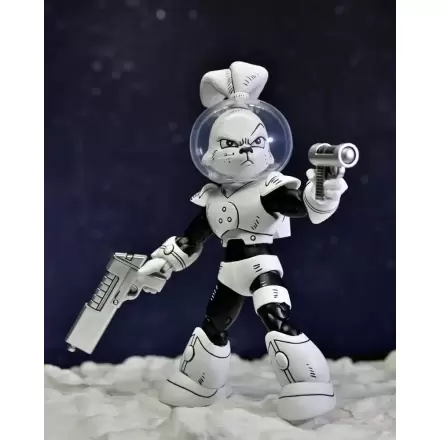 Usagi Yojimbo akcijska figura Space Usagi Yojimbo crno-bijela figura 18 cm termékfotója