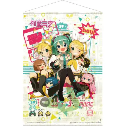 Vocaloid Zidni svitak Hey! Piapro Characters 50 x 70 cm termékfotója