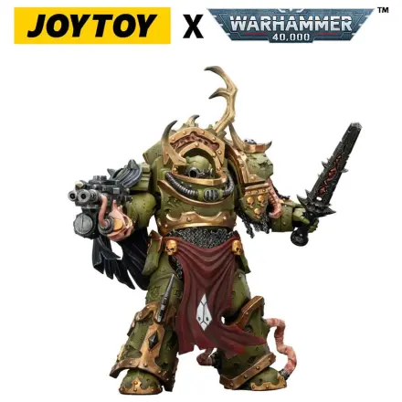 Warhammer 40,000 Action Figura Death Guard Blightlord Terminator 3 s Combi-bolterom i Bubotic Bladeom 14 cm fotografija proizvoda
